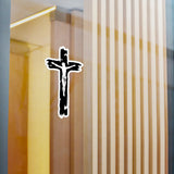 Jesus Cross Decal (indoor and outdoor use)
