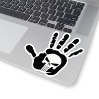 Punisher Handprint Sticker