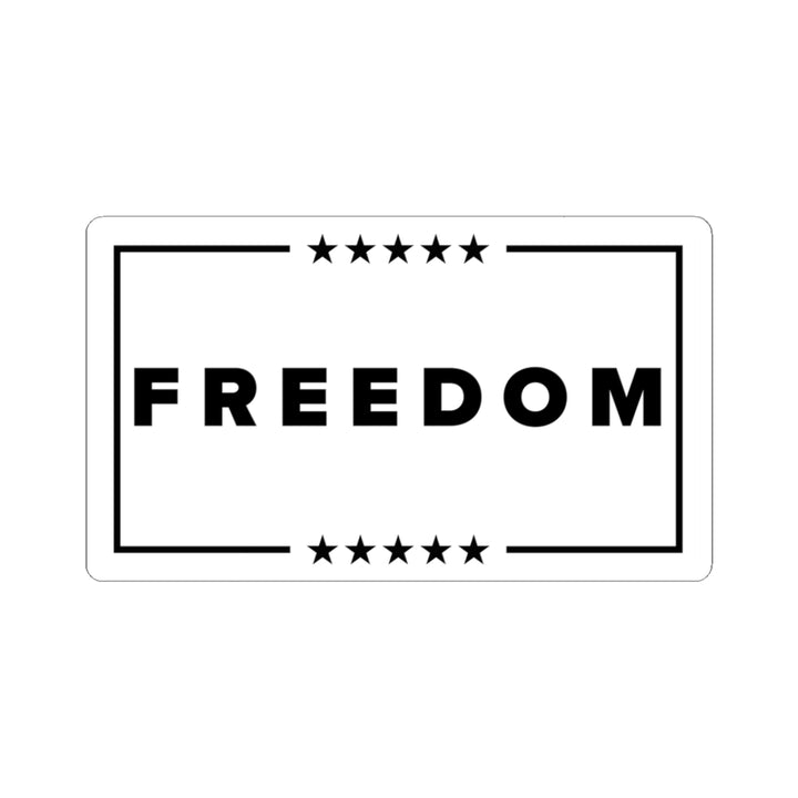 Freedom Flag Sticker