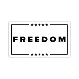 Freedom Flag Sticker