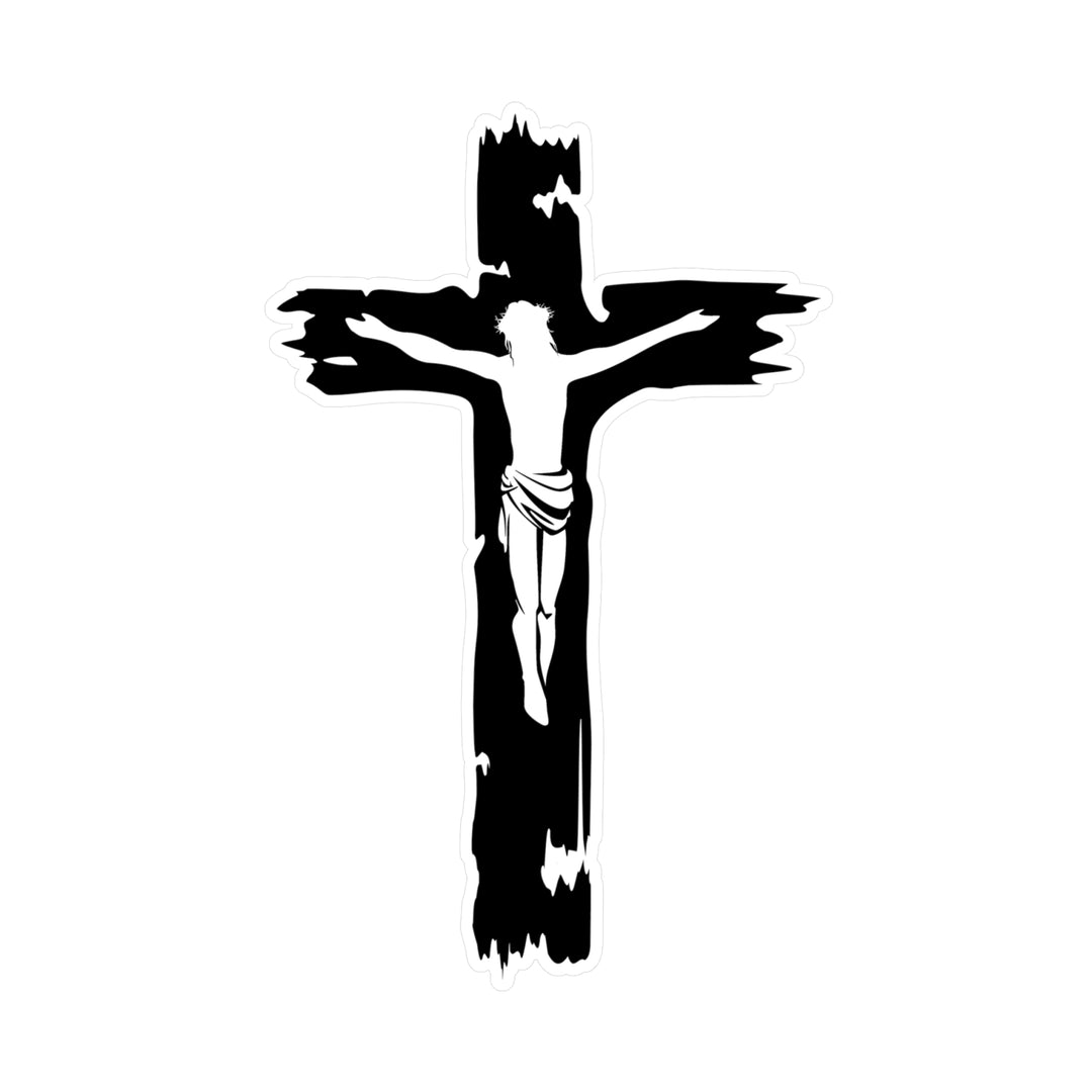 Jesus Cross Decal (indoor and outdoor use)