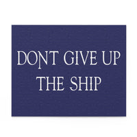 Don't Give Up The Ship Flag Puzzle (120, 252, 500-Piece)