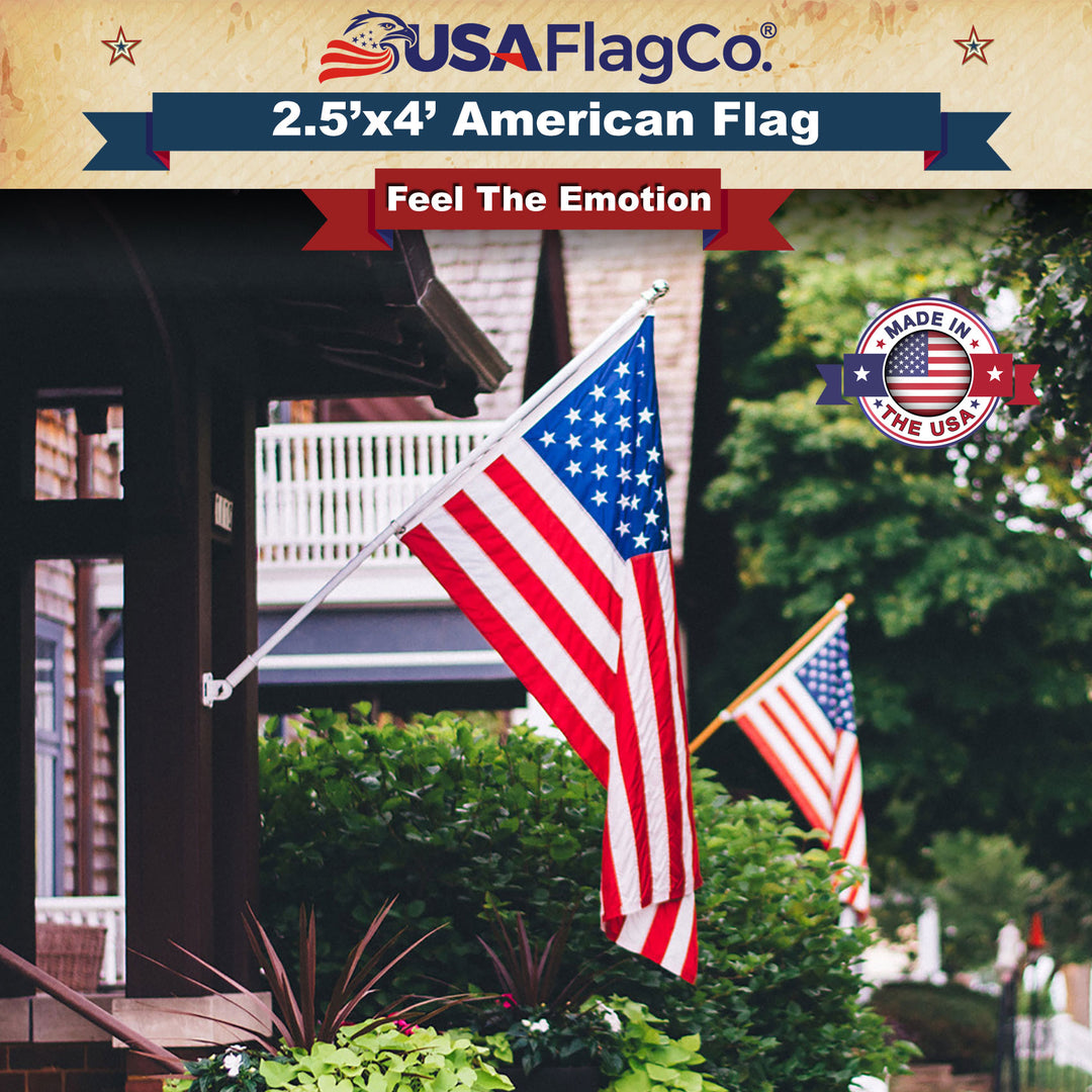 American Flag for House 2.5x4