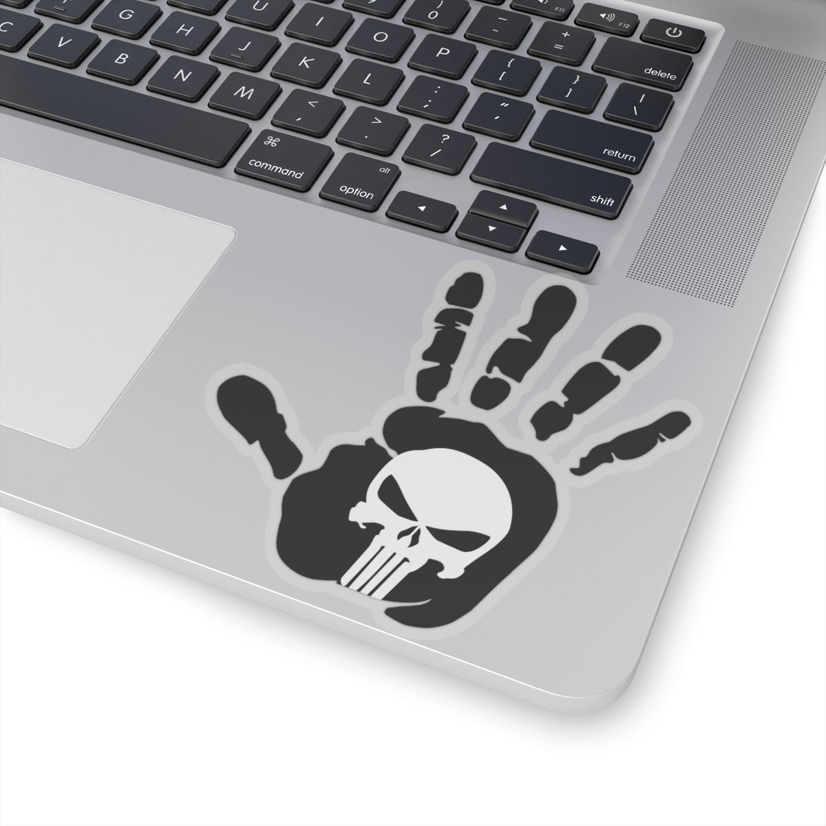 Punisher Handprint Sticker