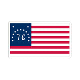 Bennington Flag Stickers - Flag Design