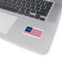 Bennington Flag Stickers - Flag Design