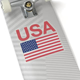 Red USA Flag Sticker