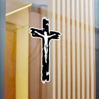 Jesus Cross Decal (indoor and outdoor use)