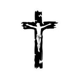 Jesus Cross Decal (indoor and outdoor use)