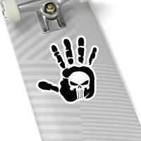 Punisher Handprint Sticker