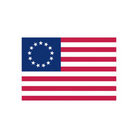 Betsy Ross Flag Poster (Jumbo-sized)