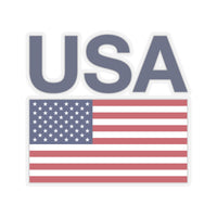 Blue USA Flag Sticker