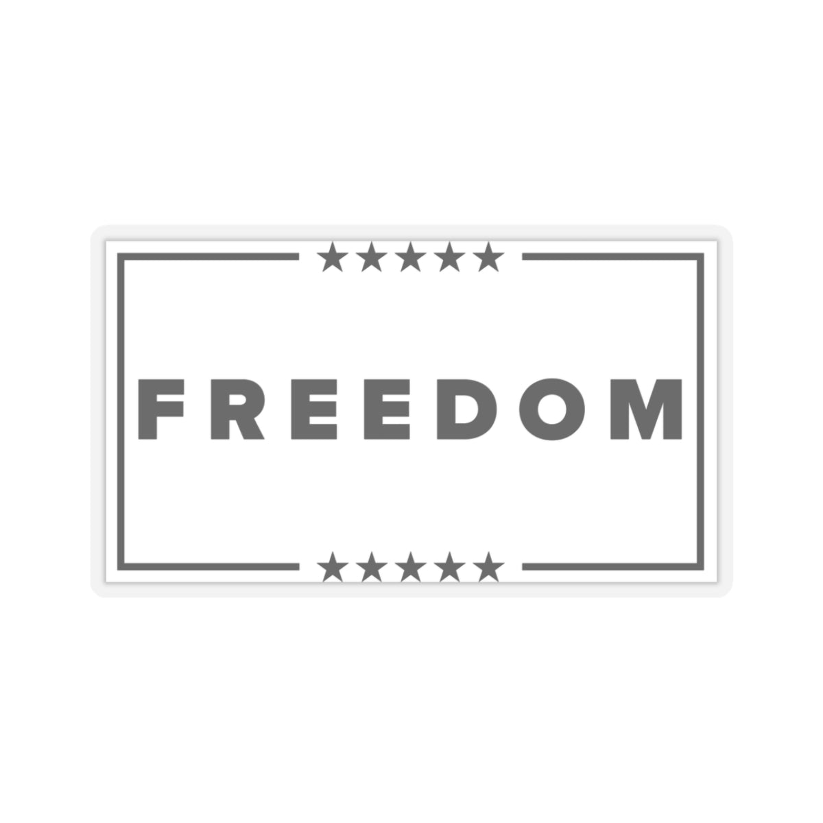 Freedom Flag Sticker
