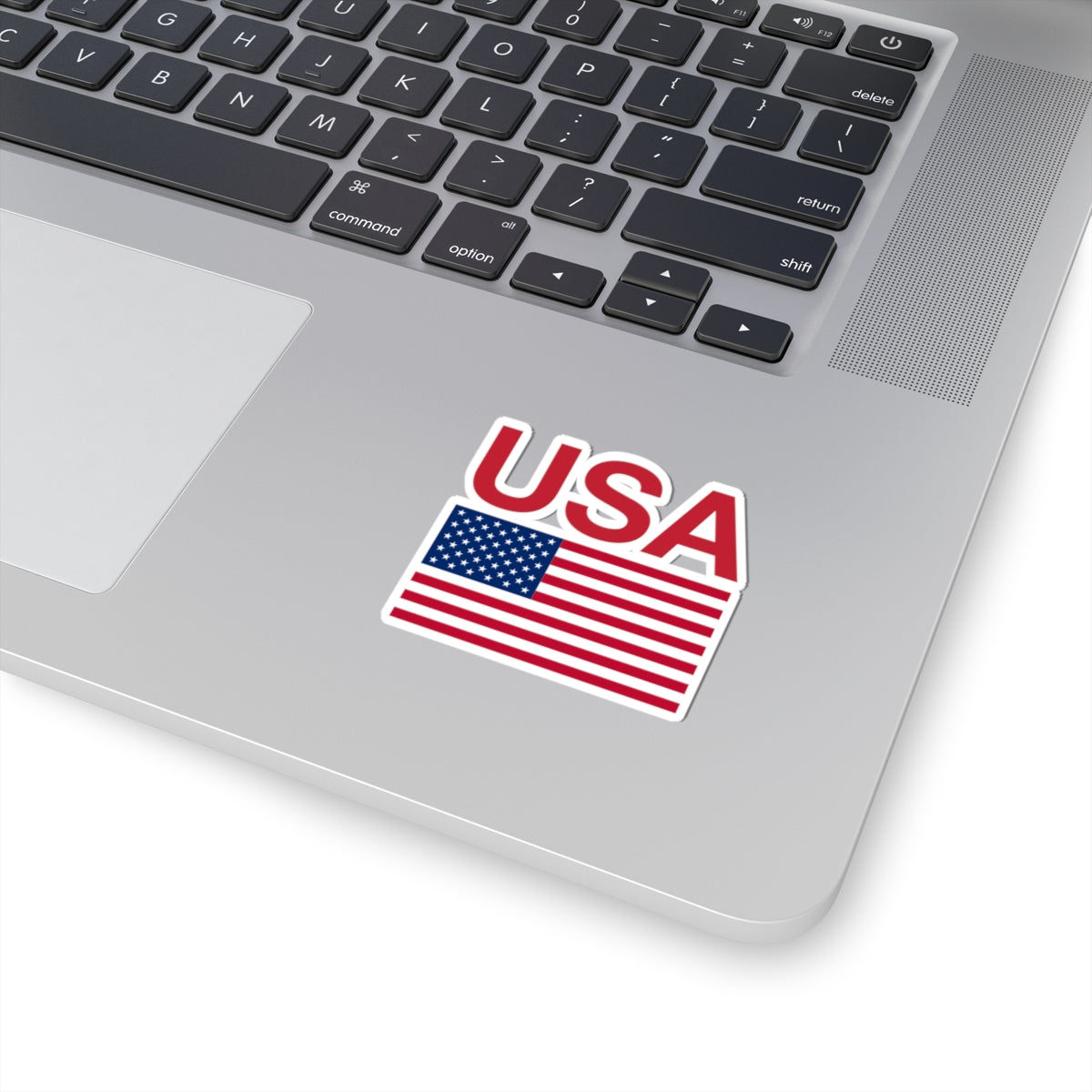 Red USA Flag Sticker