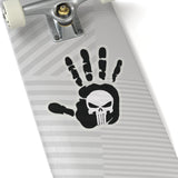 Punisher Handprint Sticker