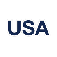 Old Glory Blue USA Sticker