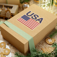 Blue USA Flag Sticker