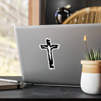 Jesus Cross Decal (indoor and outdoor use)