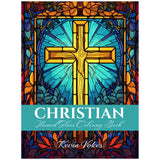 Christian Stained Glass Coloring Book by USA Flag Co.