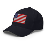 Flexfit Cap | Fully Embroidered American Flag | USA Flag Co.