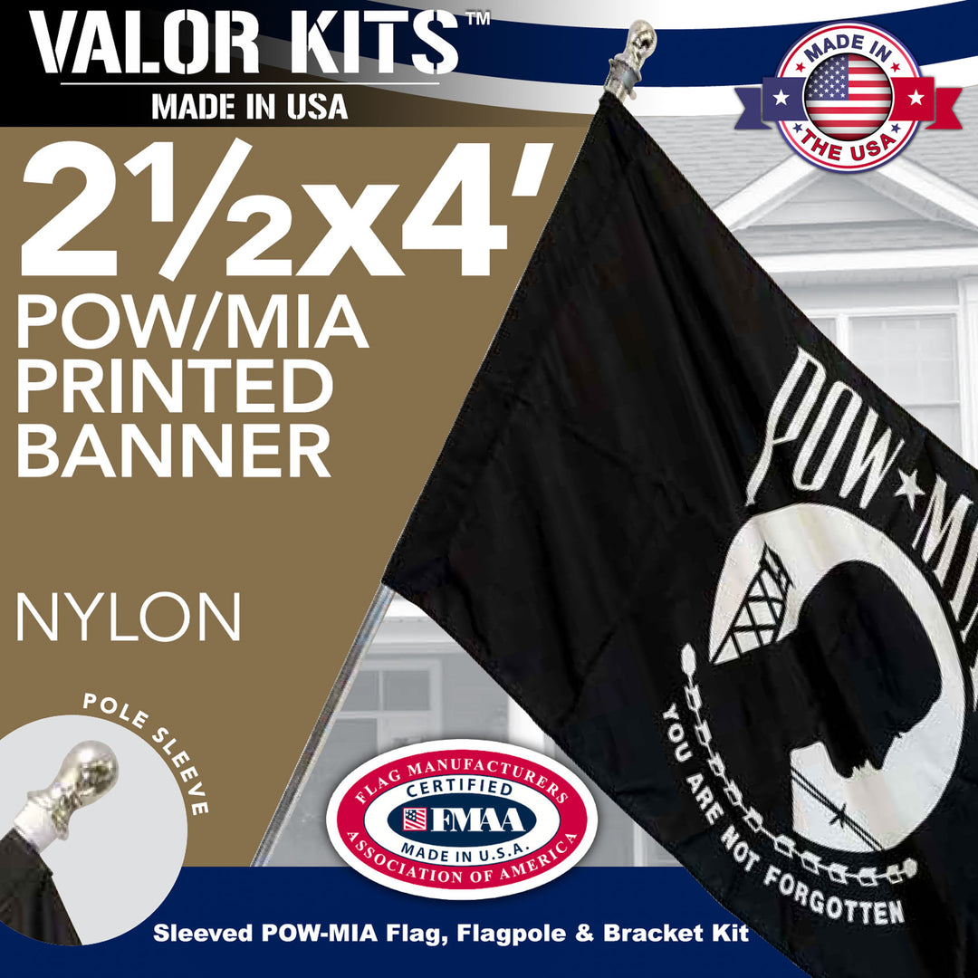 VALOR Sleeved POW-MIA Flag Collection