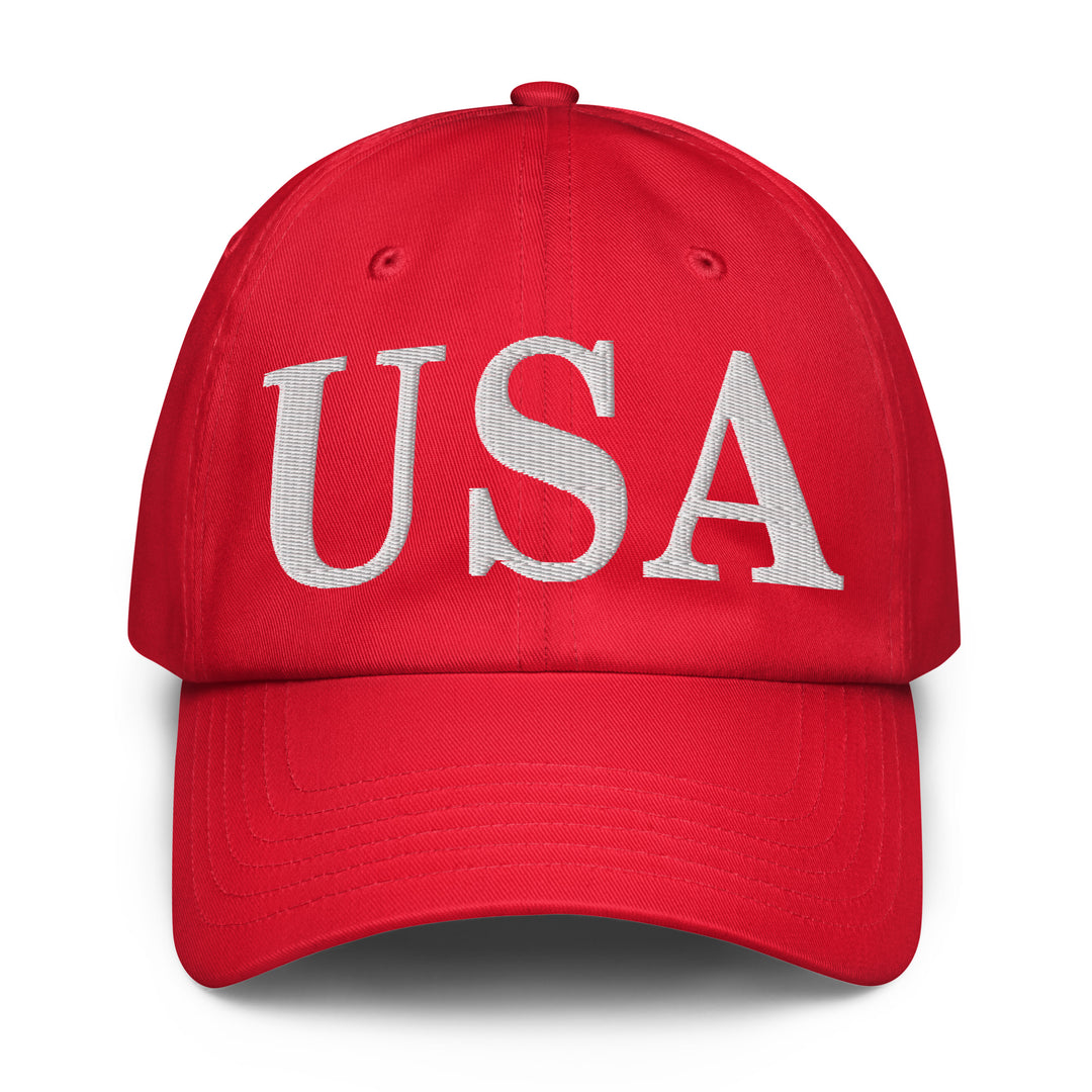 Under Armour® Dad Hat | White Embroidered USA