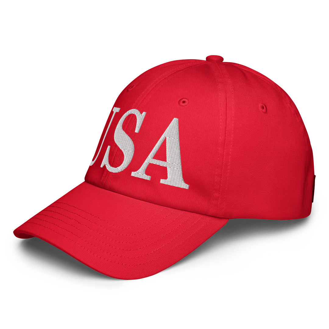 Under Armour® Dad Hat | White Embroidered USA