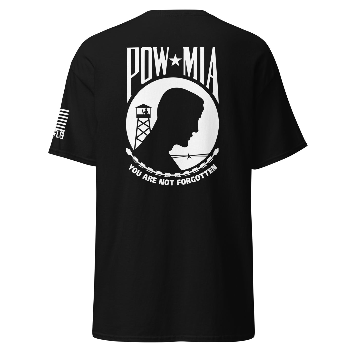 POW-MIA T-Shirt | DTF Printing | Unisex Classic Tee | Gildan 5000