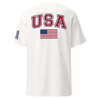 USA Flag T-Shirts | Red, White & Blue | Unisex Classic Tees | Gildan 5000