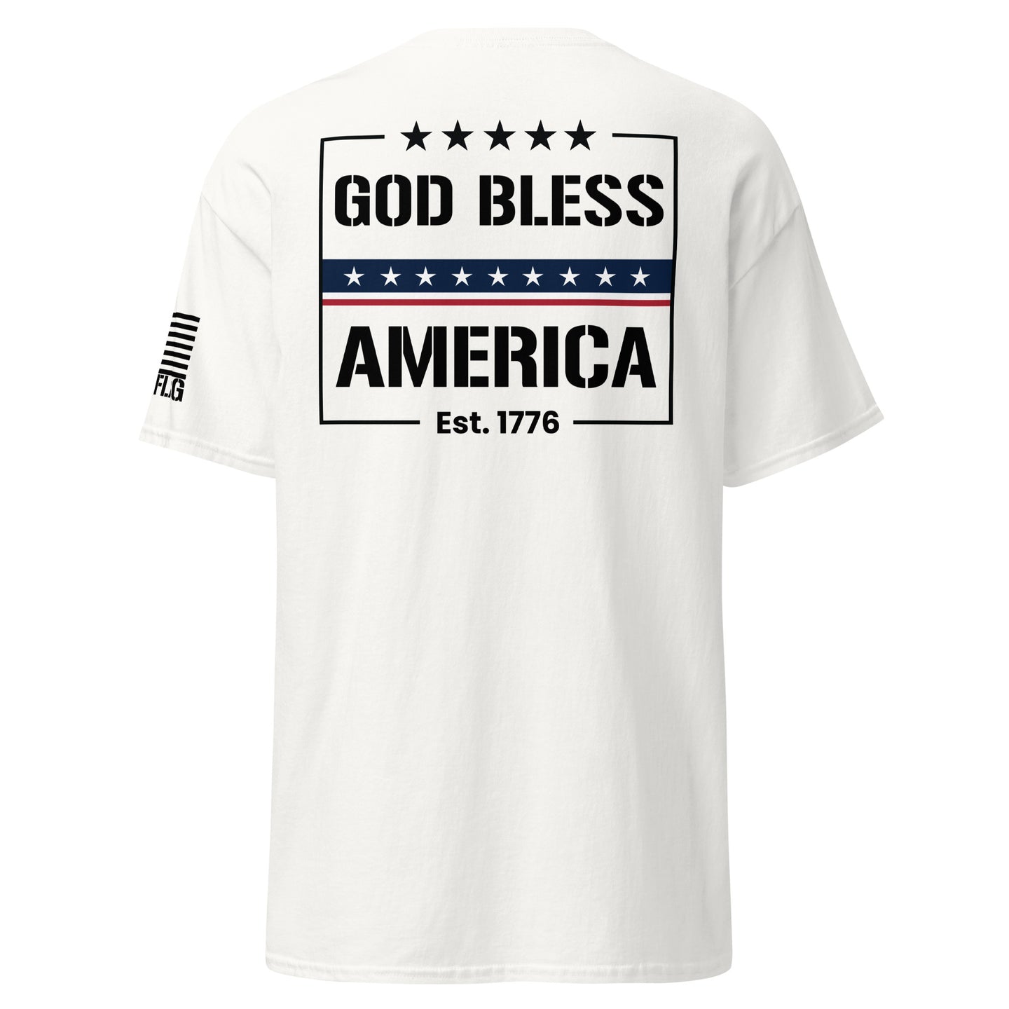 God Bless America T-Shirts | Unisex Classic Tees | Gildan 5000