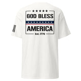 God Bless America T-Shirts | Unisex Classic Tees | Gildan 5000