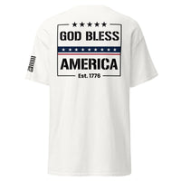 God Bless America T-Shirts | Unisex Classic Tees | Gildan 5000