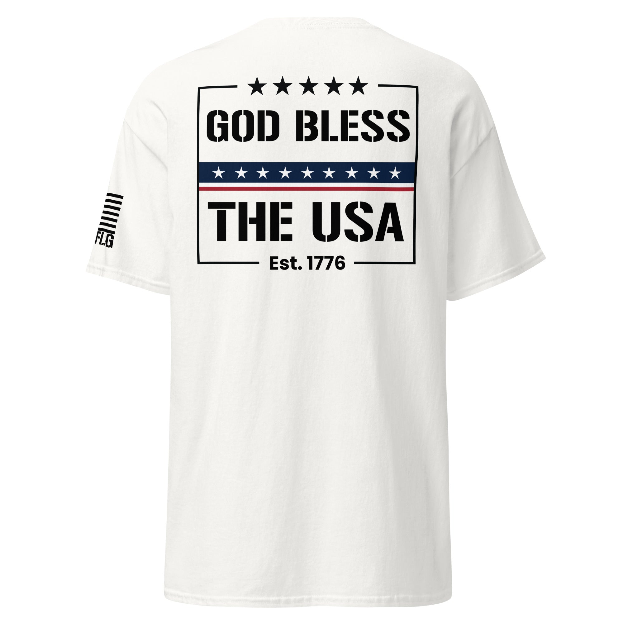 God Bless The USA T-Shirts | Unisex Classic Tees | Gildan 5000