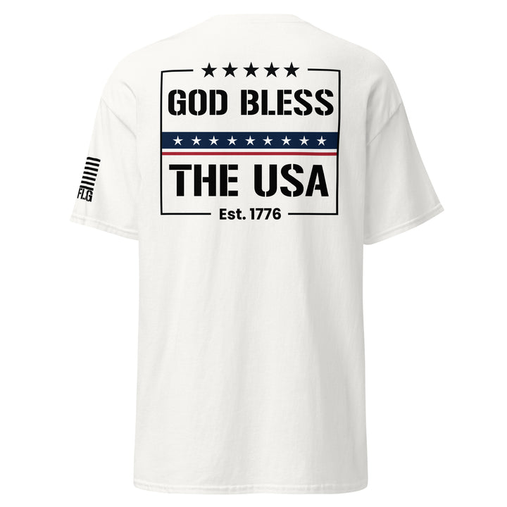 God Bless The USA T-Shirts | Unisex Classic Tees | Gildan 5000