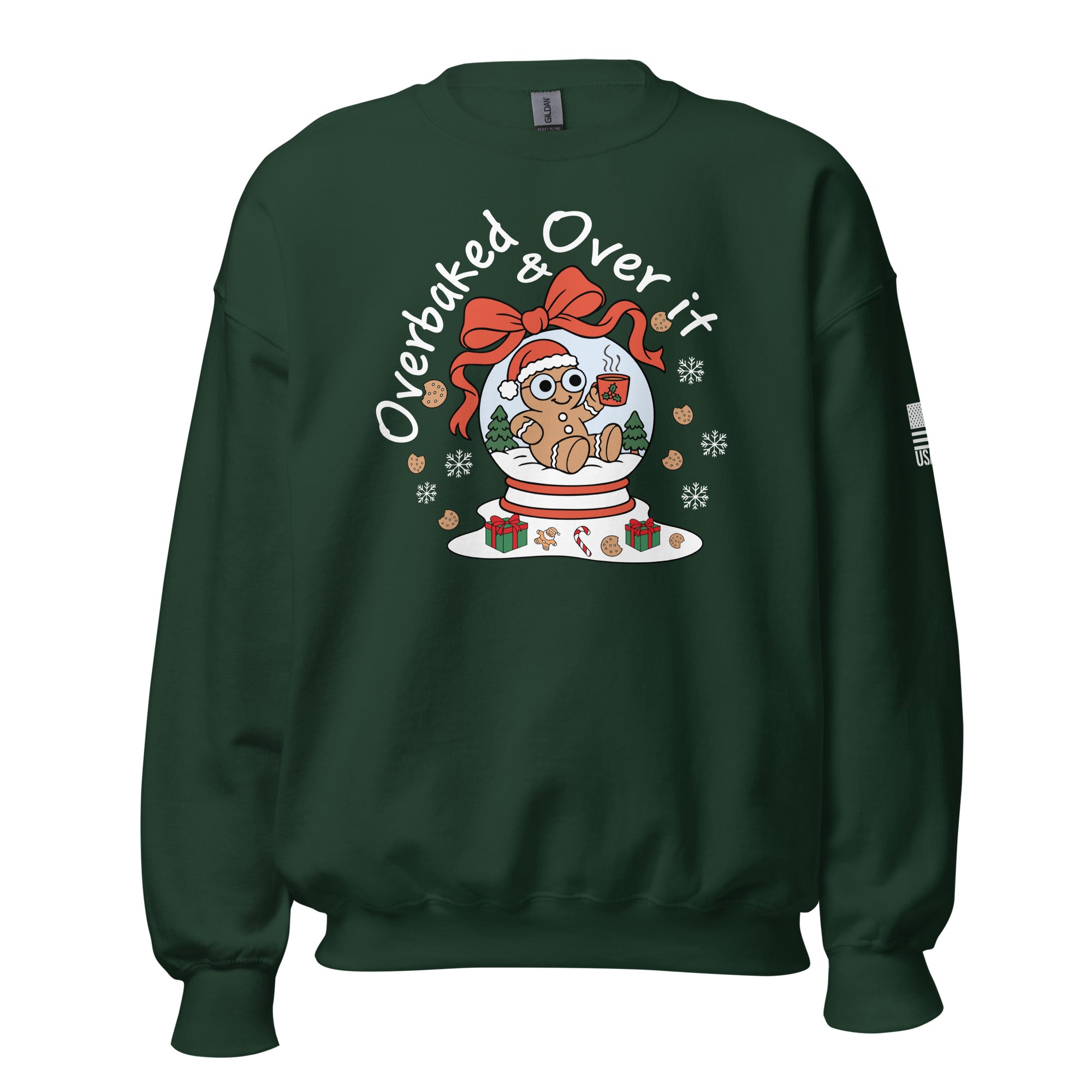 Overbaked & Over It Christmas | Unisex | DTF Printing