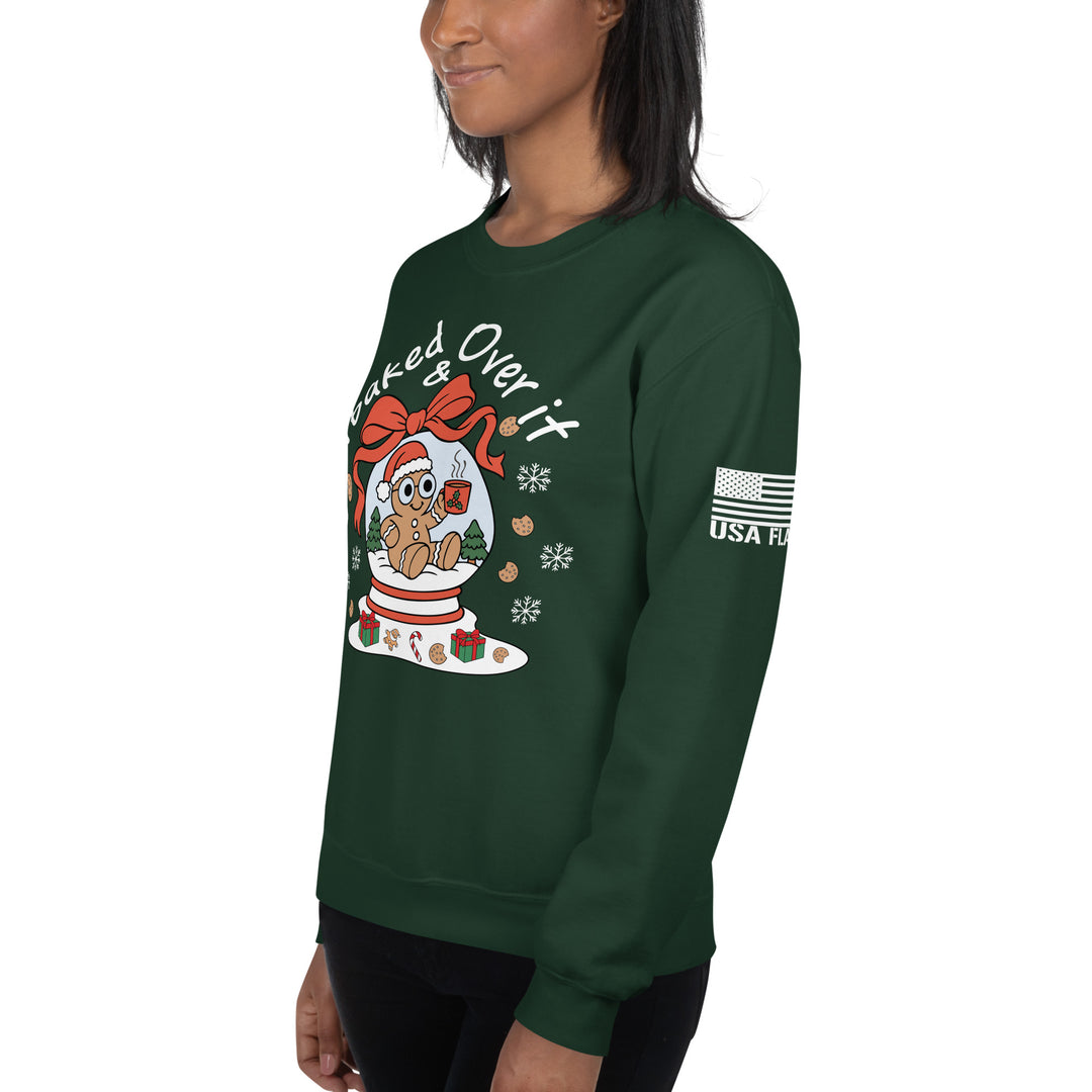 Overbaked & Over It Christmas | Unisex | DTF Printing