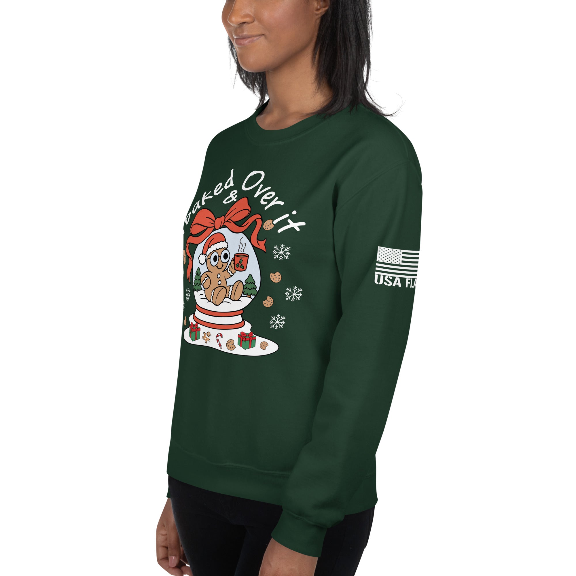 Overbaked & Over It Christmas | Unisex | DTF Printing