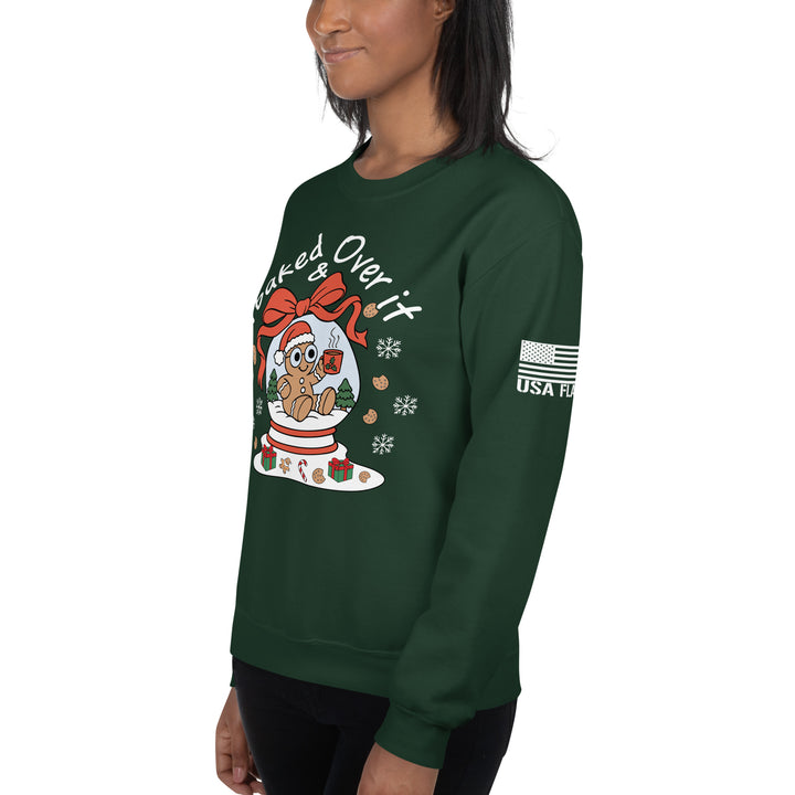 Overbaked & Over It Christmas | Unisex | DTF Printing