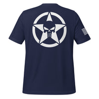 Punisher Skull Star T-Shirt (Made in the USA)