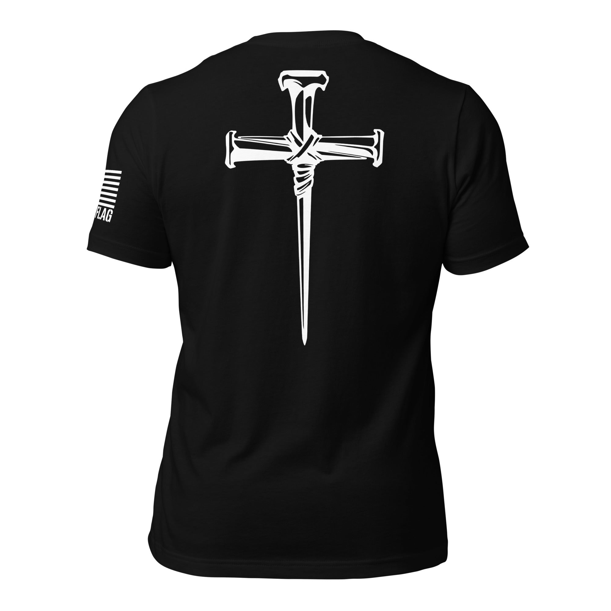 Three Crucifixion Nails Cross T-Shirt | Unisex Tee | DTF Printing