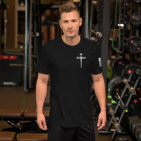 Three Crucifixion Nails Cross T-Shirt | Unisex Tee | DTF Printing