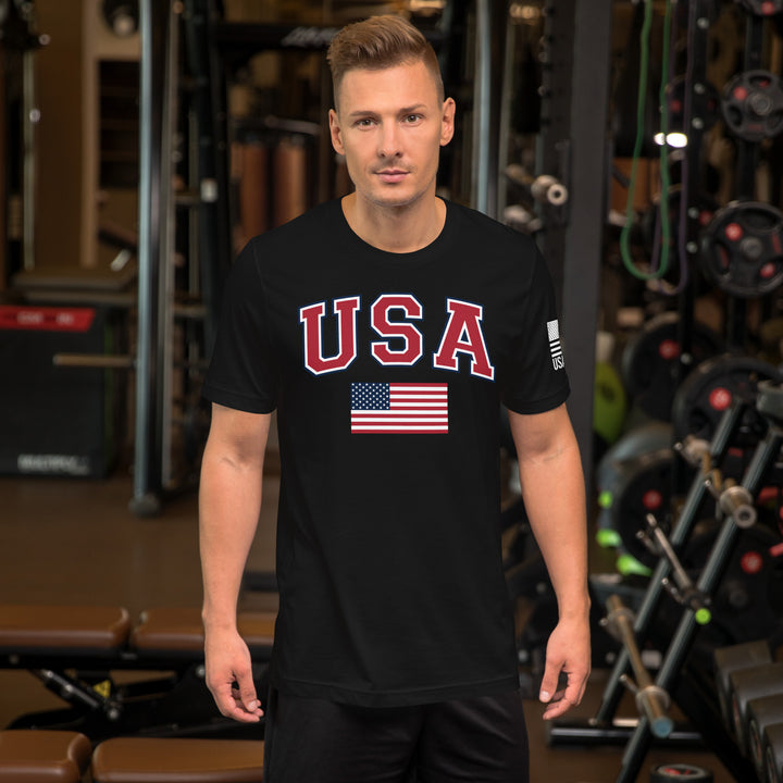 USA Flag T-Shirt | Unisex Shirts | DTF Printing