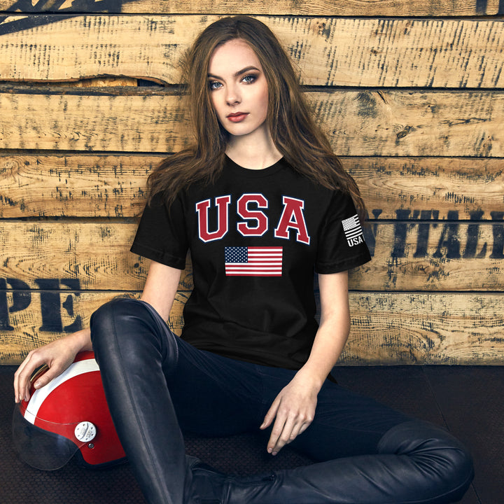 USA Flag T-Shirt | Unisex Shirts | DTF Printing