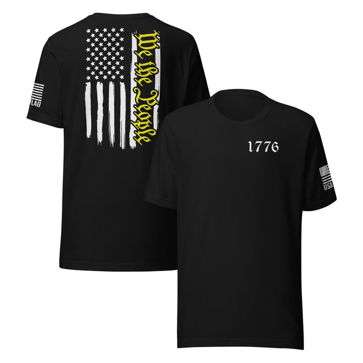 We The People American Flag T-Shirt | Unisex Tee | DTF Printing Design by USA Flag Co.