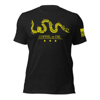 Coffee, or Die T-Shirt | Unisex Shirt | DTG Printing