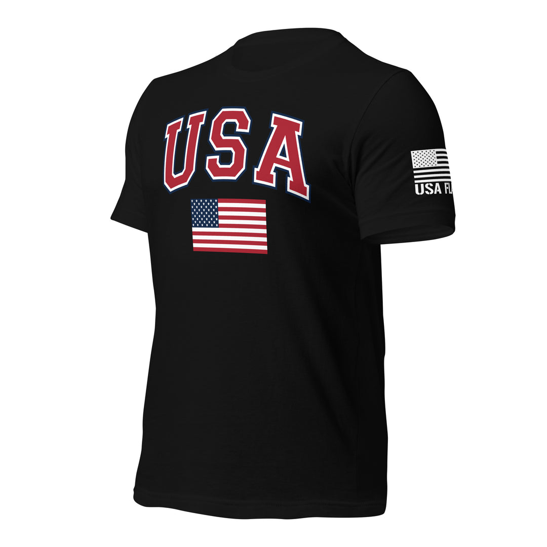 USA Flag T-Shirt | Unisex Shirts | DTF Printing