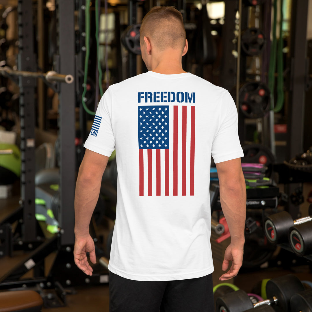 50-Star American Flag T-Shirt | Durable & Vibrant | DTF Printing