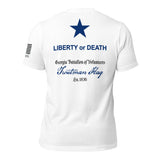 Troutman Flag "Liberty or Death" Flag T-Shirt | DTG Print