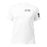 USA Flag T-Shirt Back-Side Logo | Unisex T-Shirts | DTF Printing