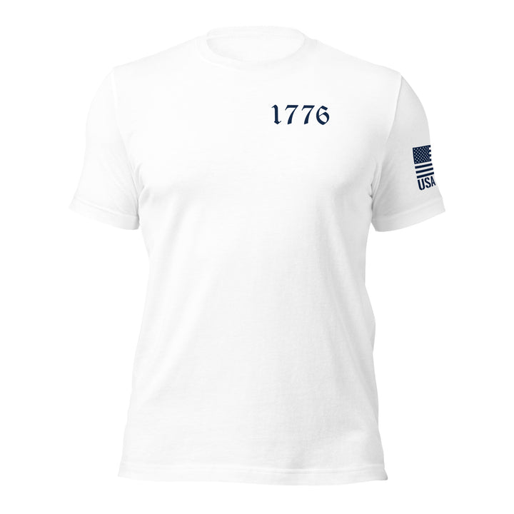 USA Flag T-Shirt Back-Side Logo | Unisex T-Shirts | DTF Printing